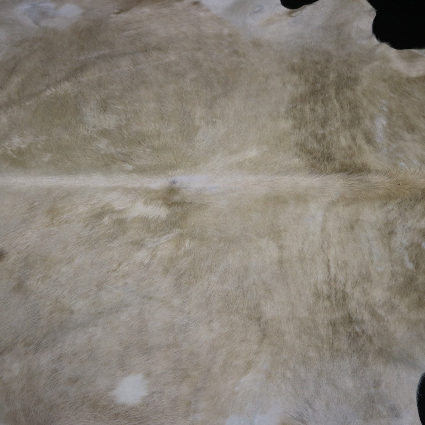 Eccentric White Cowhide Handcrafted in Brazil