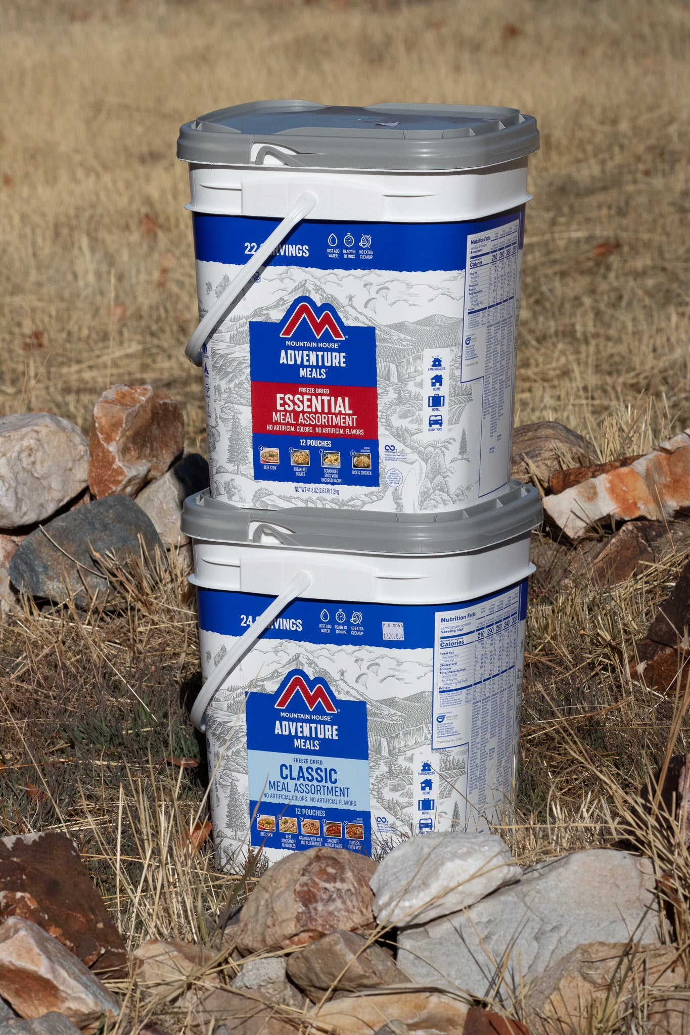 Mountain House Essential 22 Individual Assorted Meals