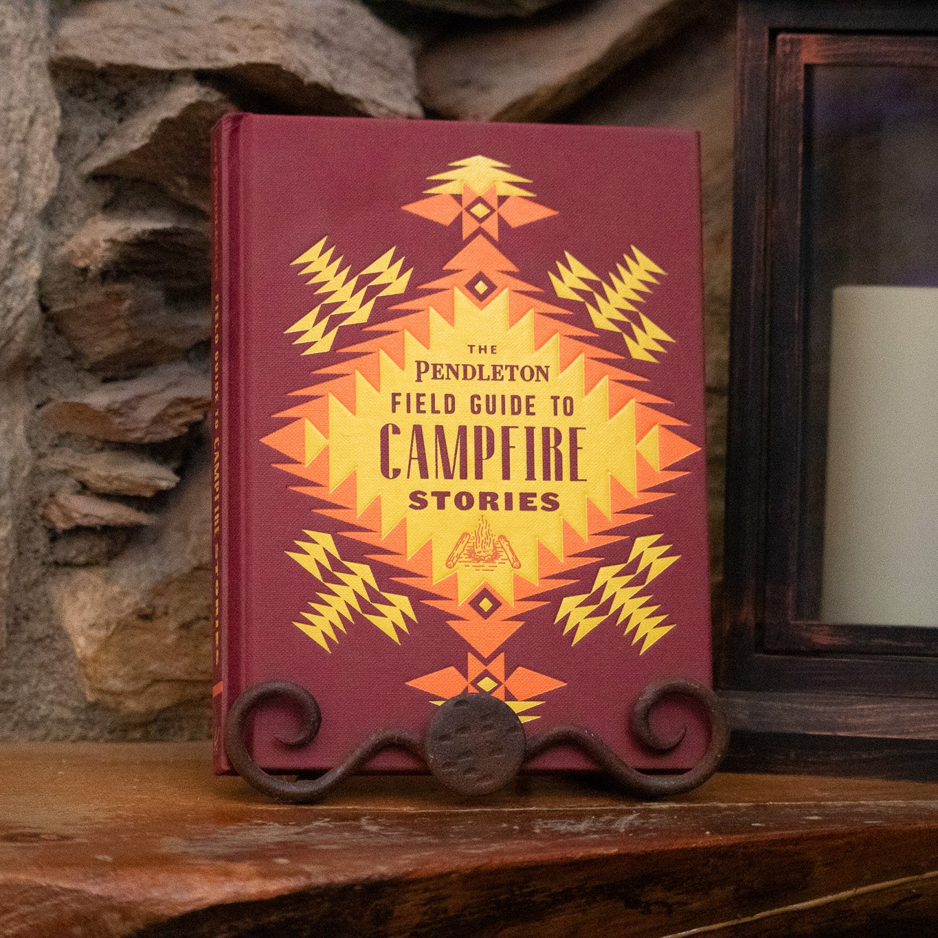 Metal Frame Picture Book Holder