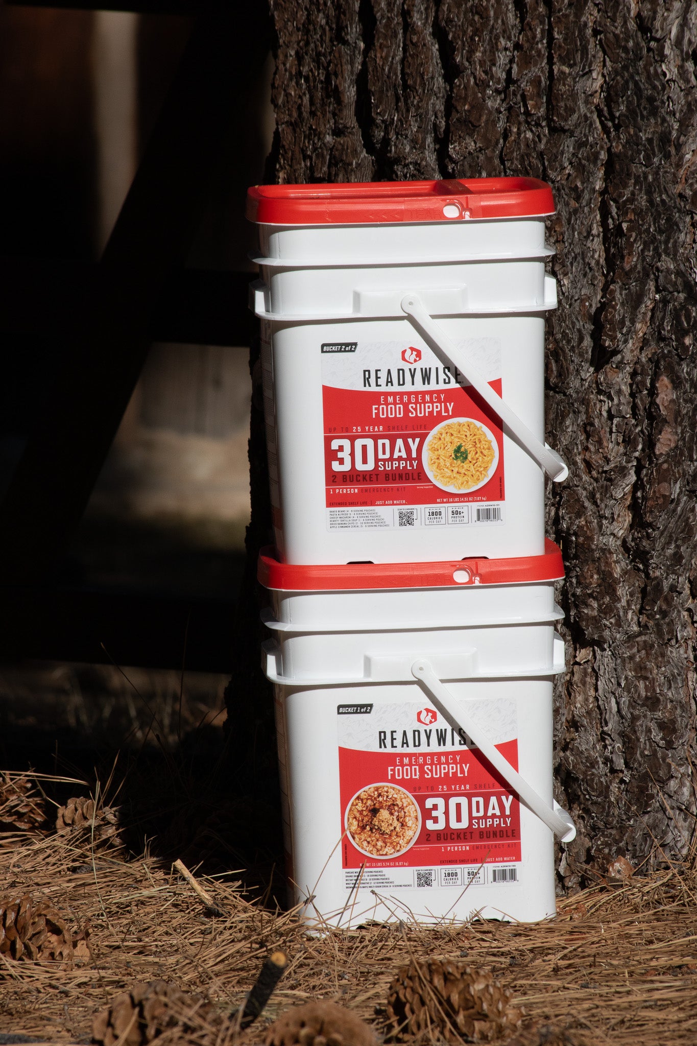 Readywise 2 Bucket Bundle Emergency Food Supply