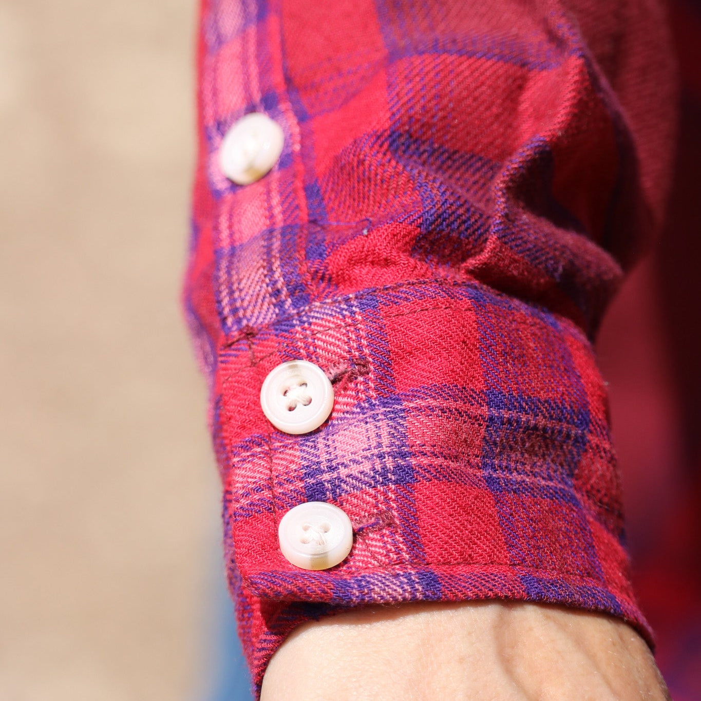 Red Mossimo Supply Co Plaid Flannel Size Small