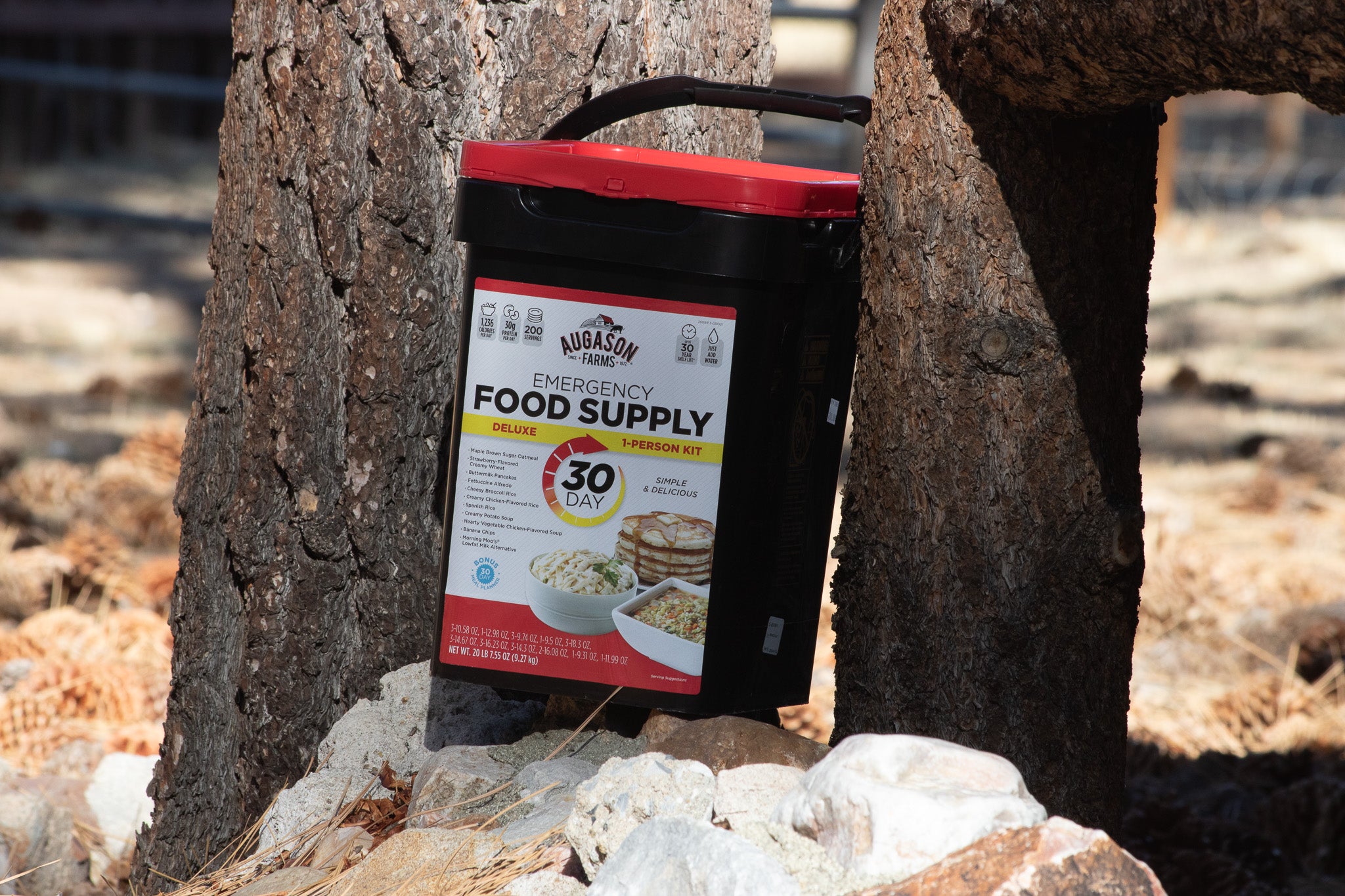 Augason Farms Emergency Food Supply Deluxe 1-Person Kit