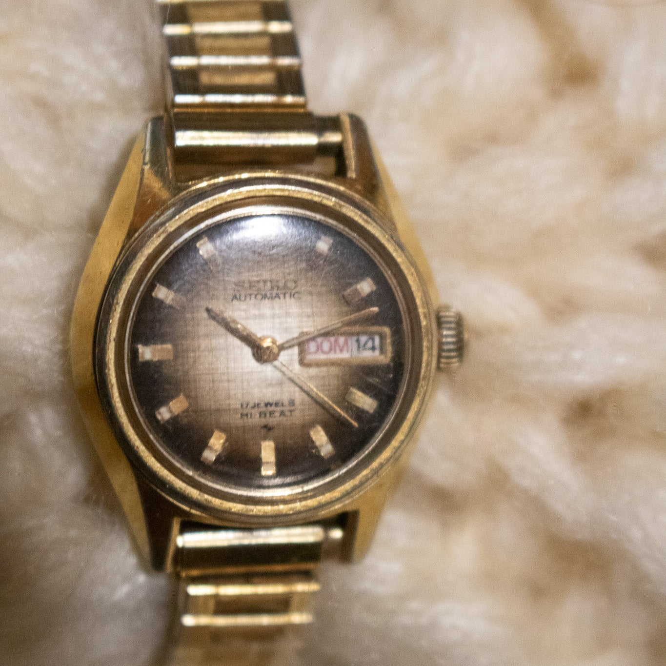 Vintage Seiko Automatic 17 Jewels Hi-Beat Wind-up Women's Watch