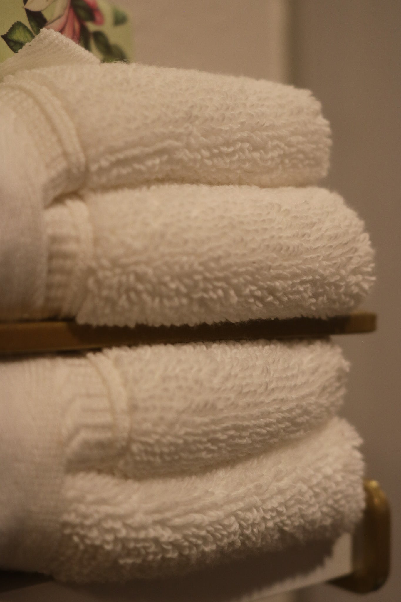 Brooks Brothers Set of Four Premium Turkish White Washcloths