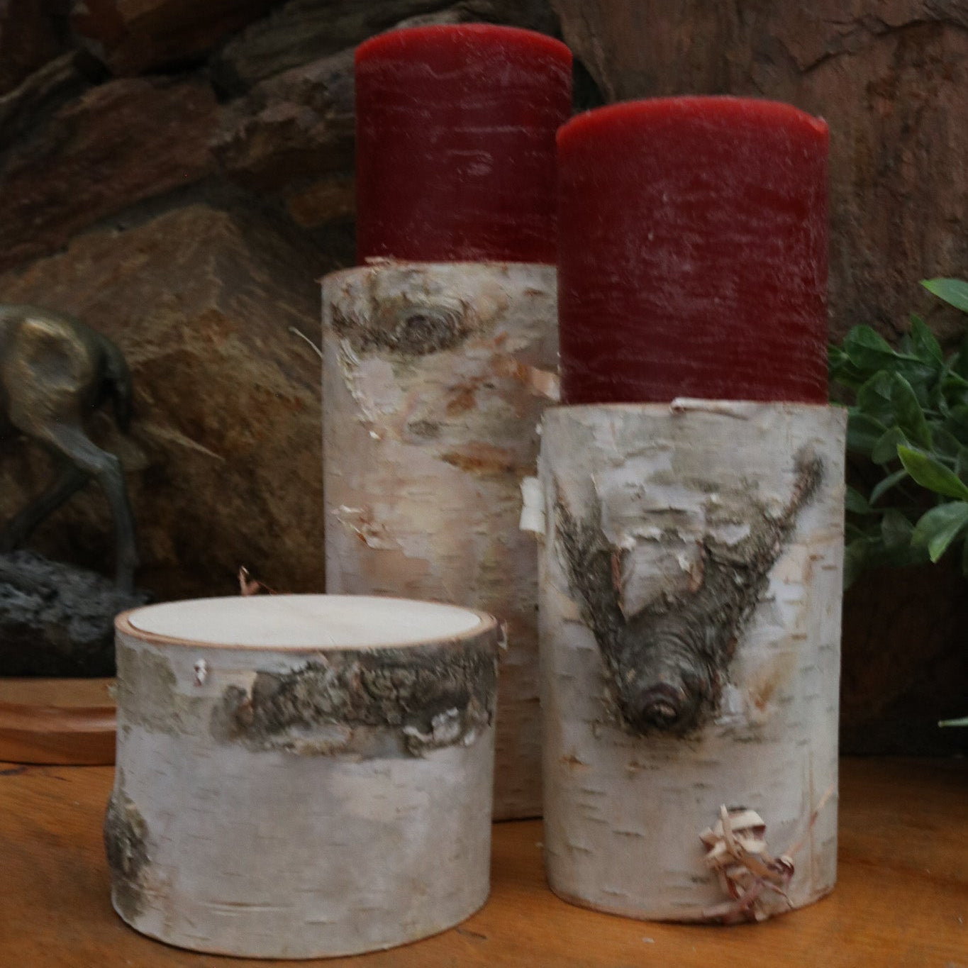 Wilson Viktor White Birch Pillars-set of 3