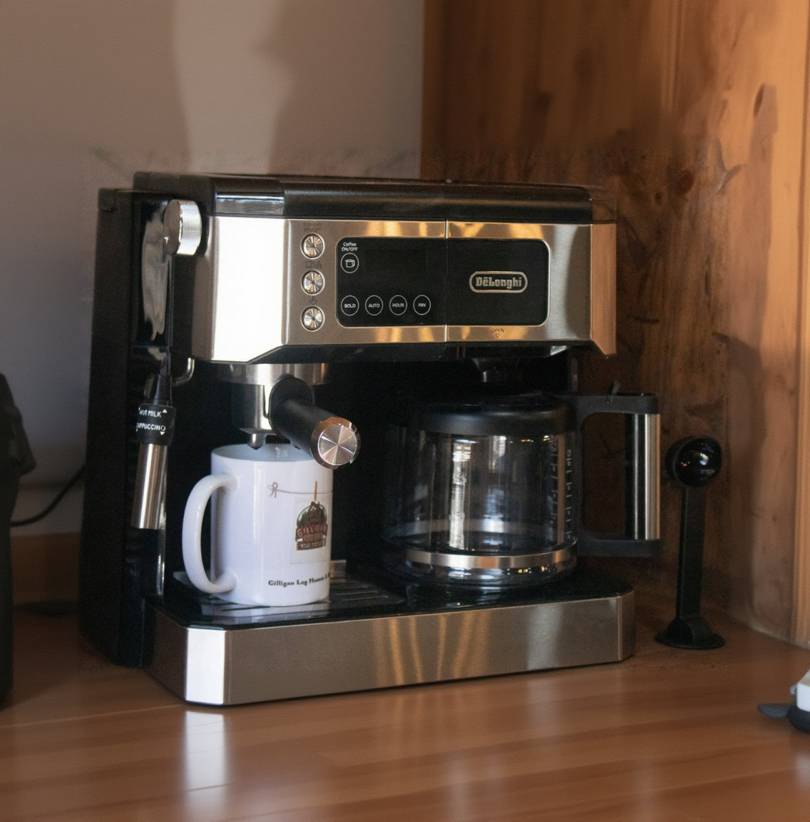 De'Longhi Combination Coffee & Espresso Machine