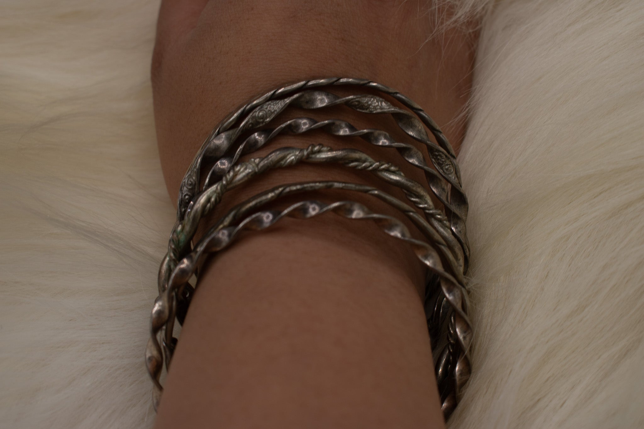 Sterling Silver Bracelet Set of 6