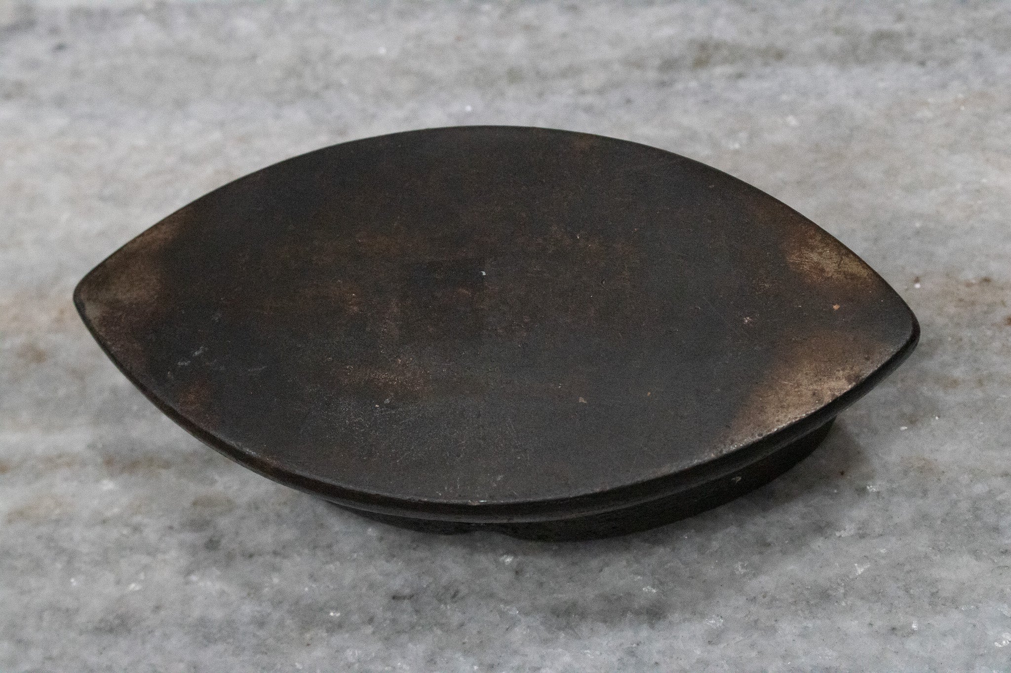 Wood Handle Cast Iron with Removable Hot Plate
