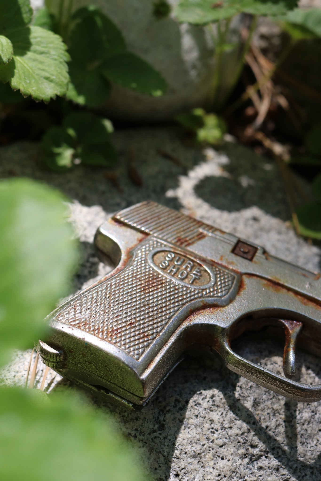1940's Hubley Die Cast "Sure Shot" Kids Toy Cap Gun, Vintage Pistol