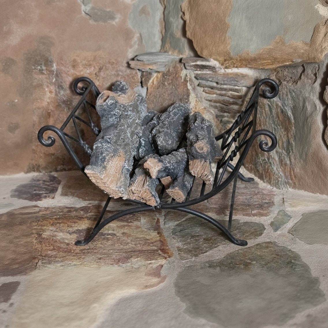 Metal Fire Wood Rack