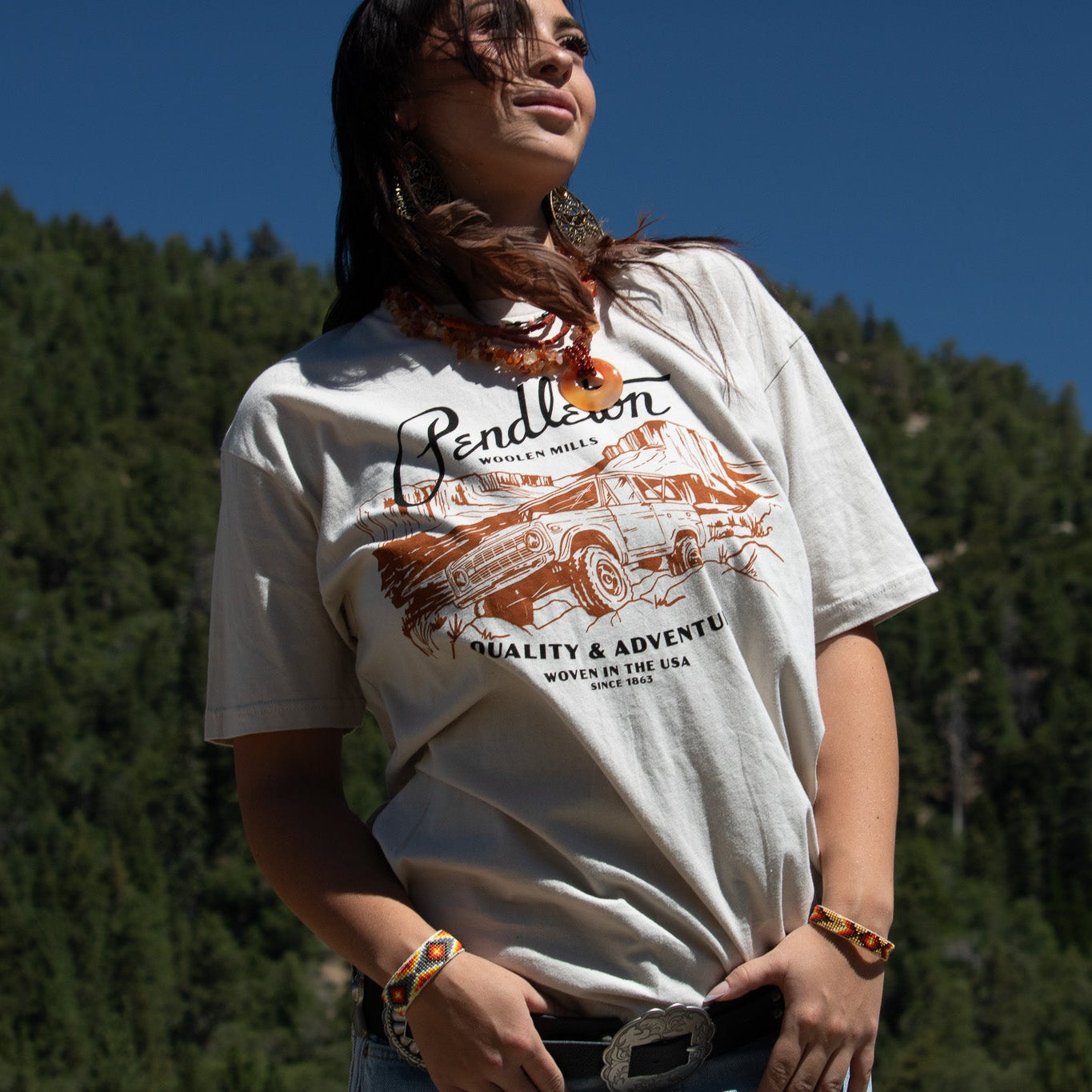 Pendleton Off White T-shirt