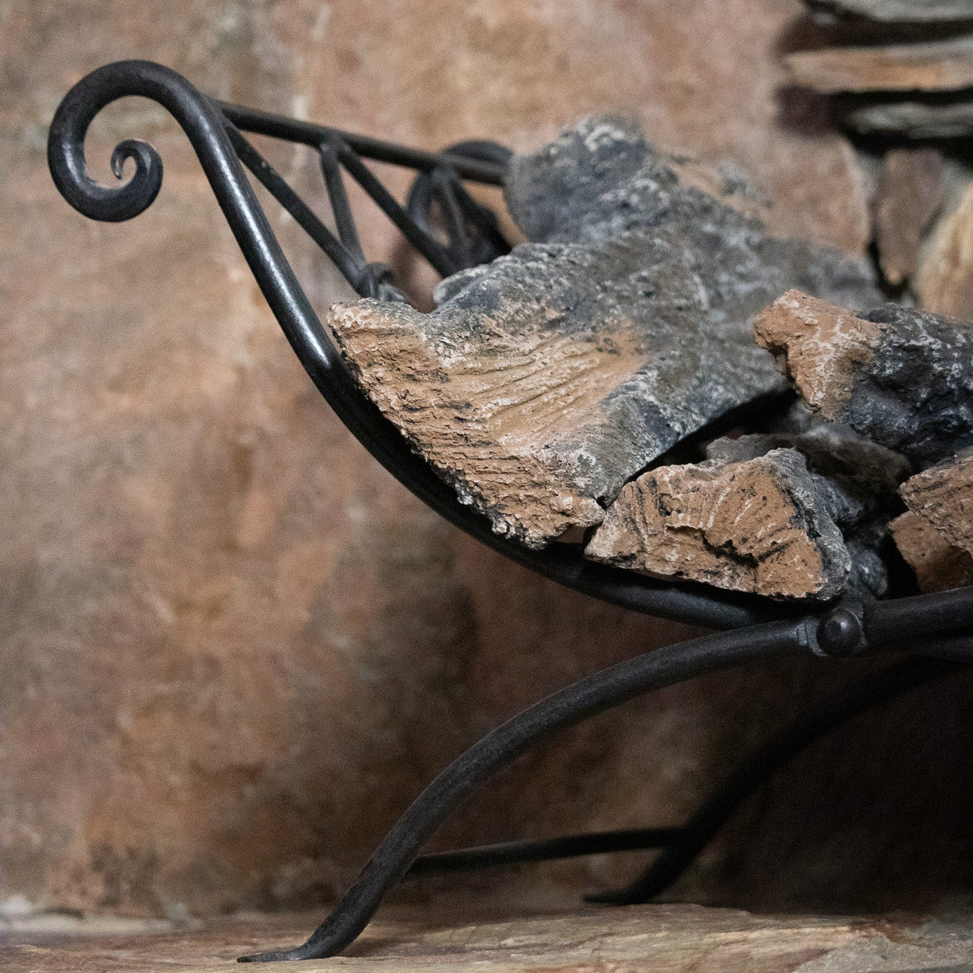 Metal Fire Wood Rack