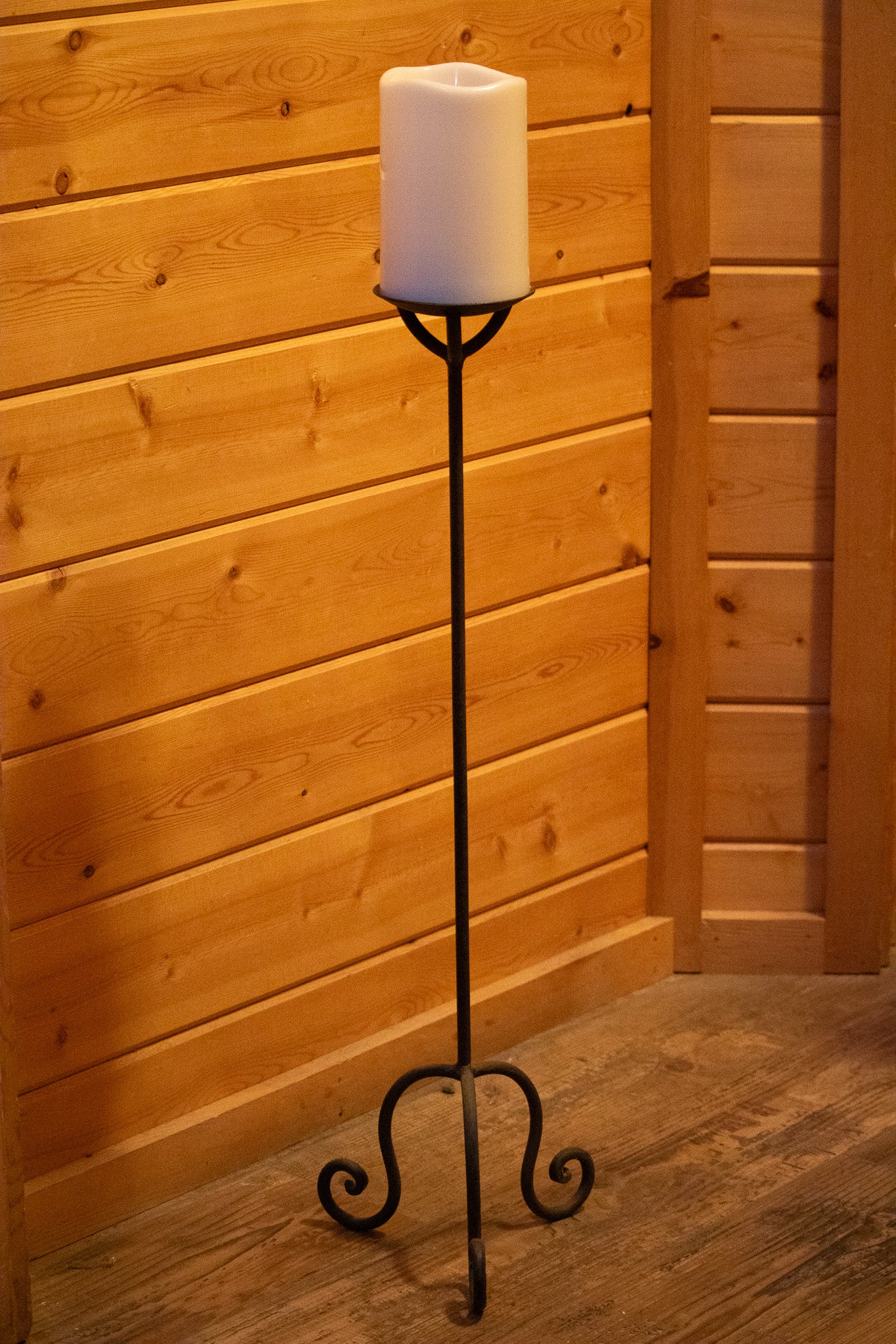 Set of 3 Metal Candle Holders