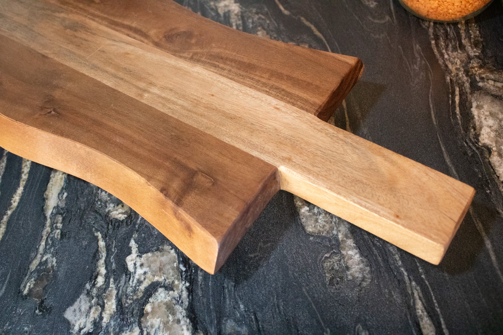 Serving Charcuterie Board with Raised Feet