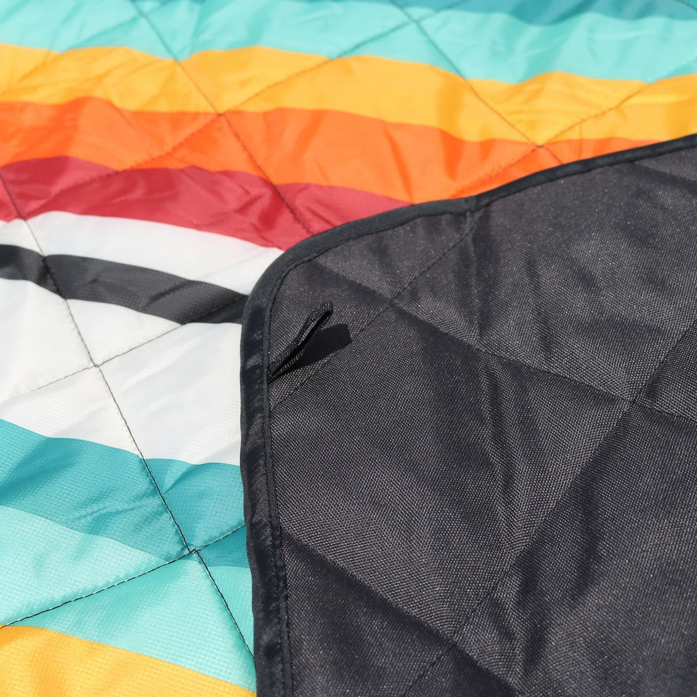 Pendleton 60”x 72” Outdoor Packable Blanket – Mount Foraker Stripes Design