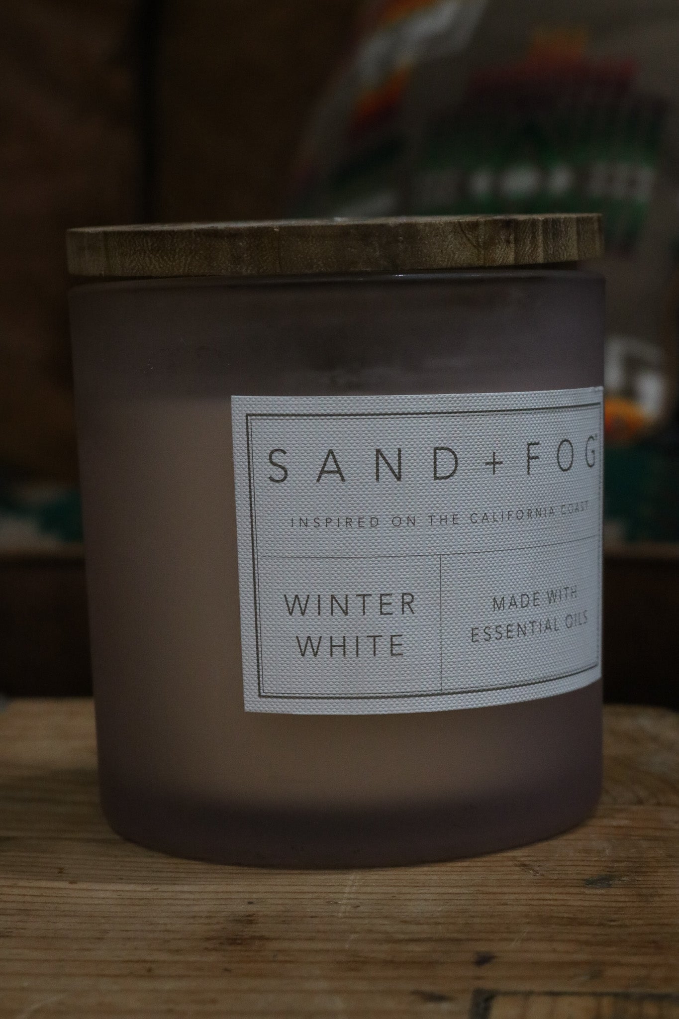 Sand & Fog Merry & Bright Winter Candle White Collection