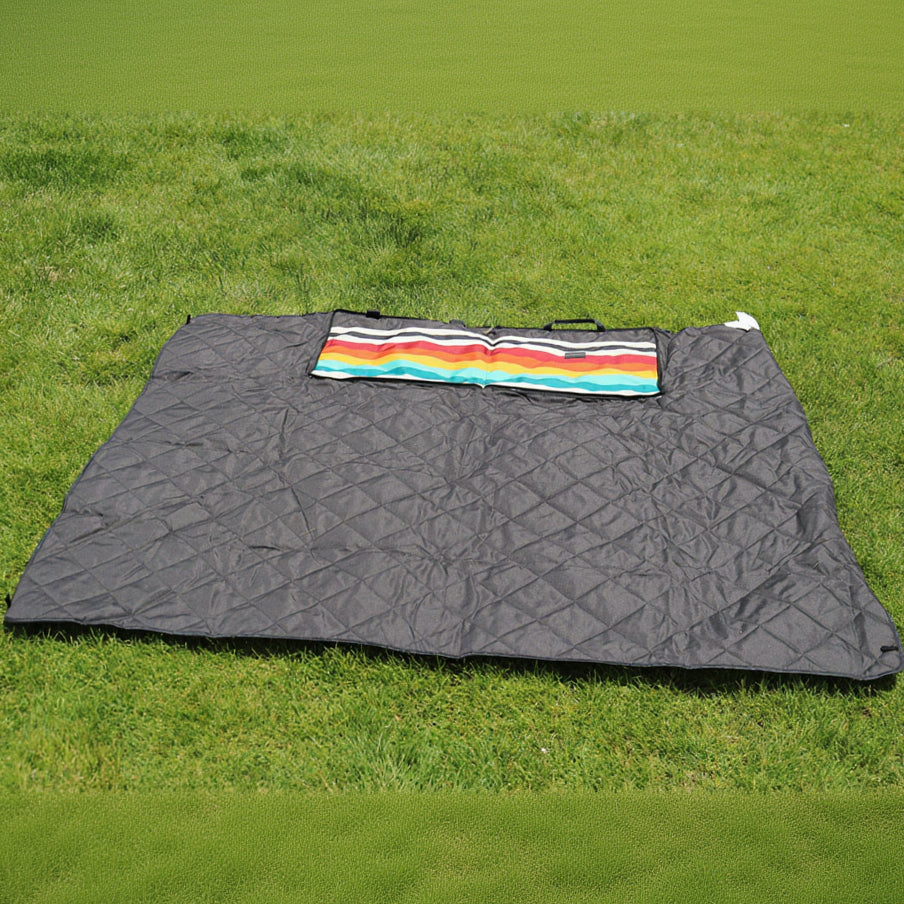 Pendleton 60”x 72” Outdoor Packable Blanket – Mount Foraker Stripes Design
