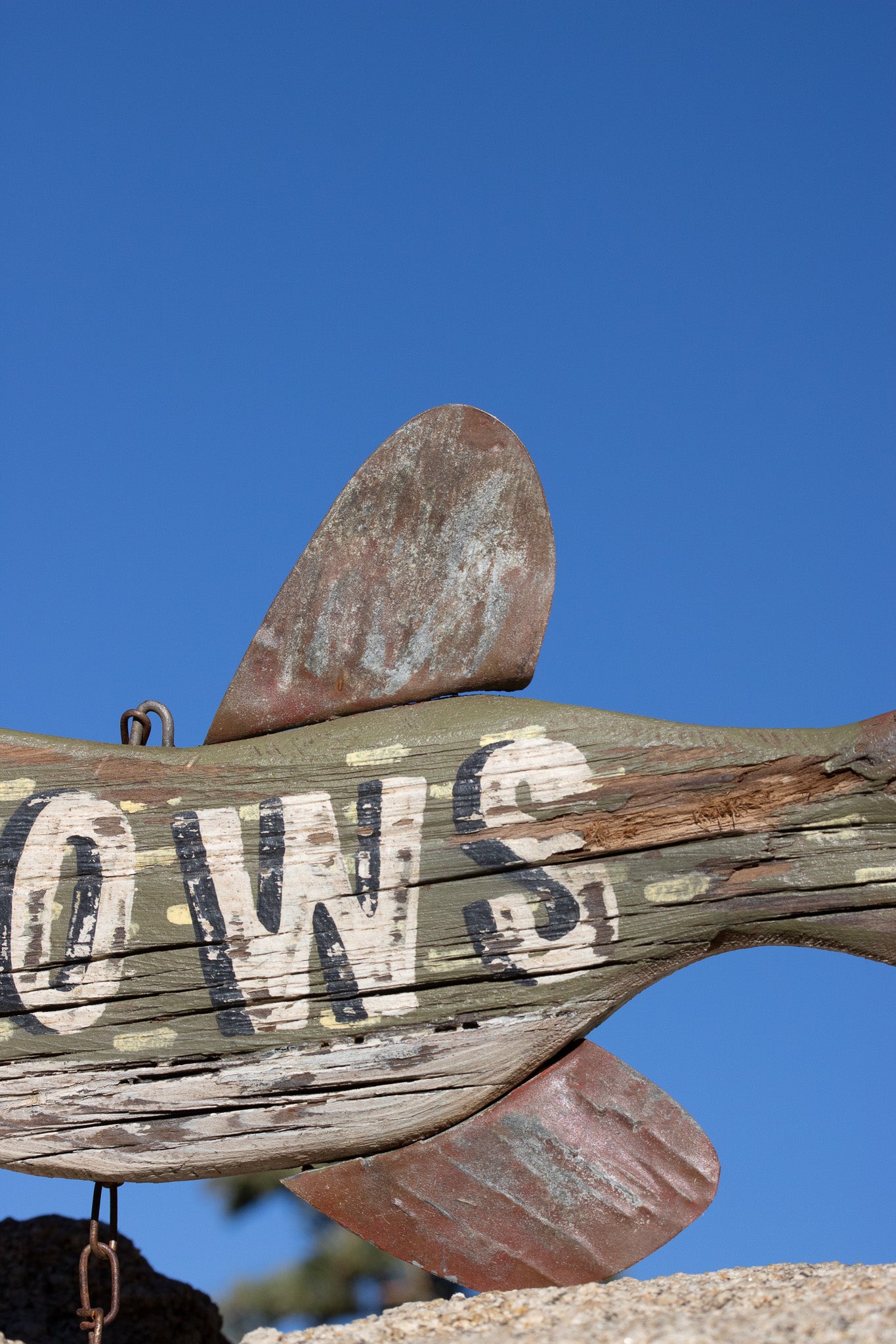 "Live Minnows" Hand Painted Wooded Sign