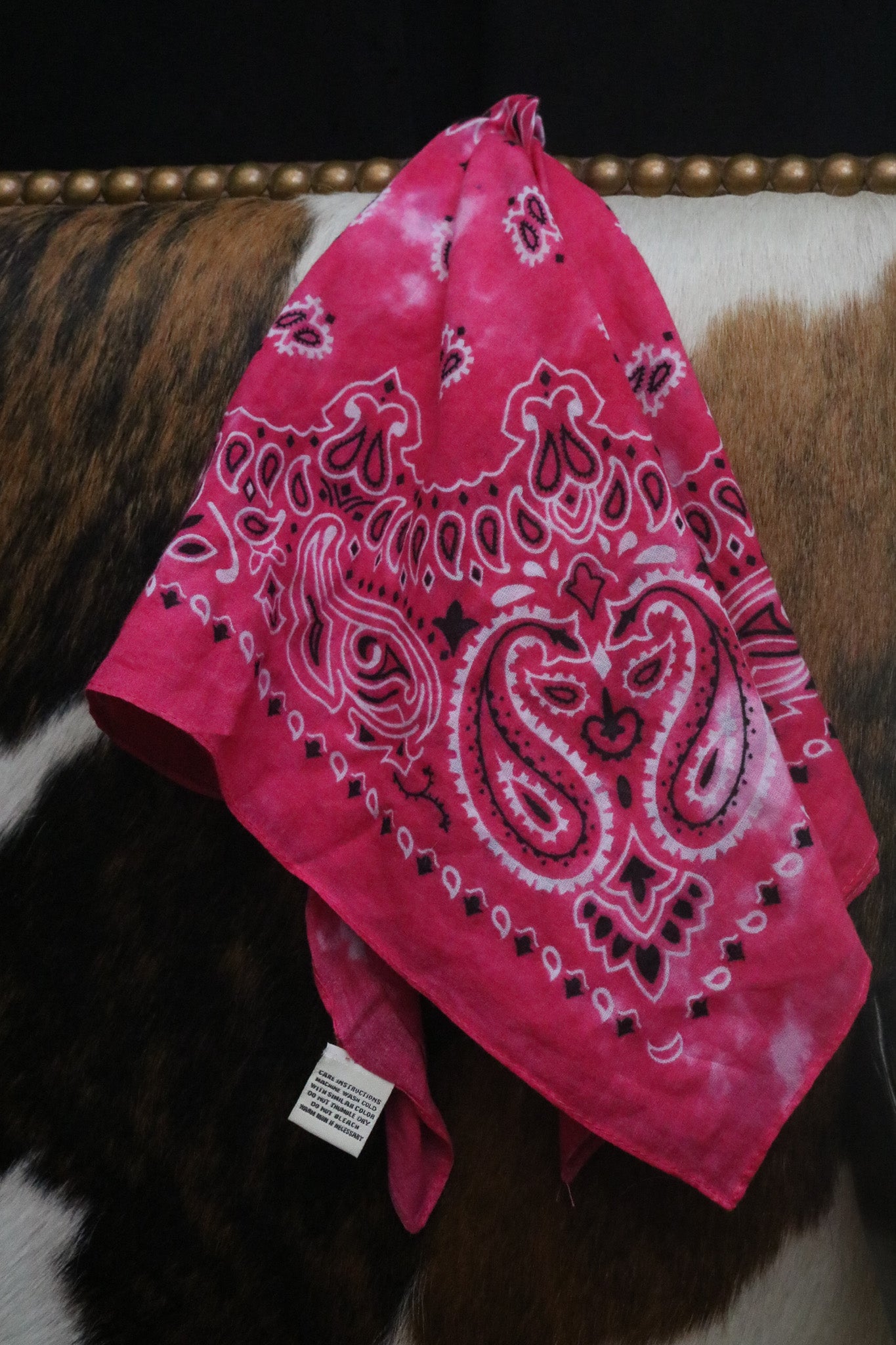 Bright Pink "Celebrate Every Moment" Enjoy Life Bandana
