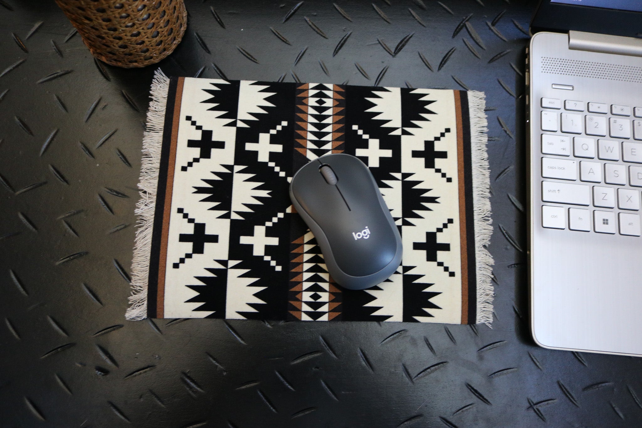 Pendleton Computer Mouse Rug Pad Featuring Spider Rock Pattern