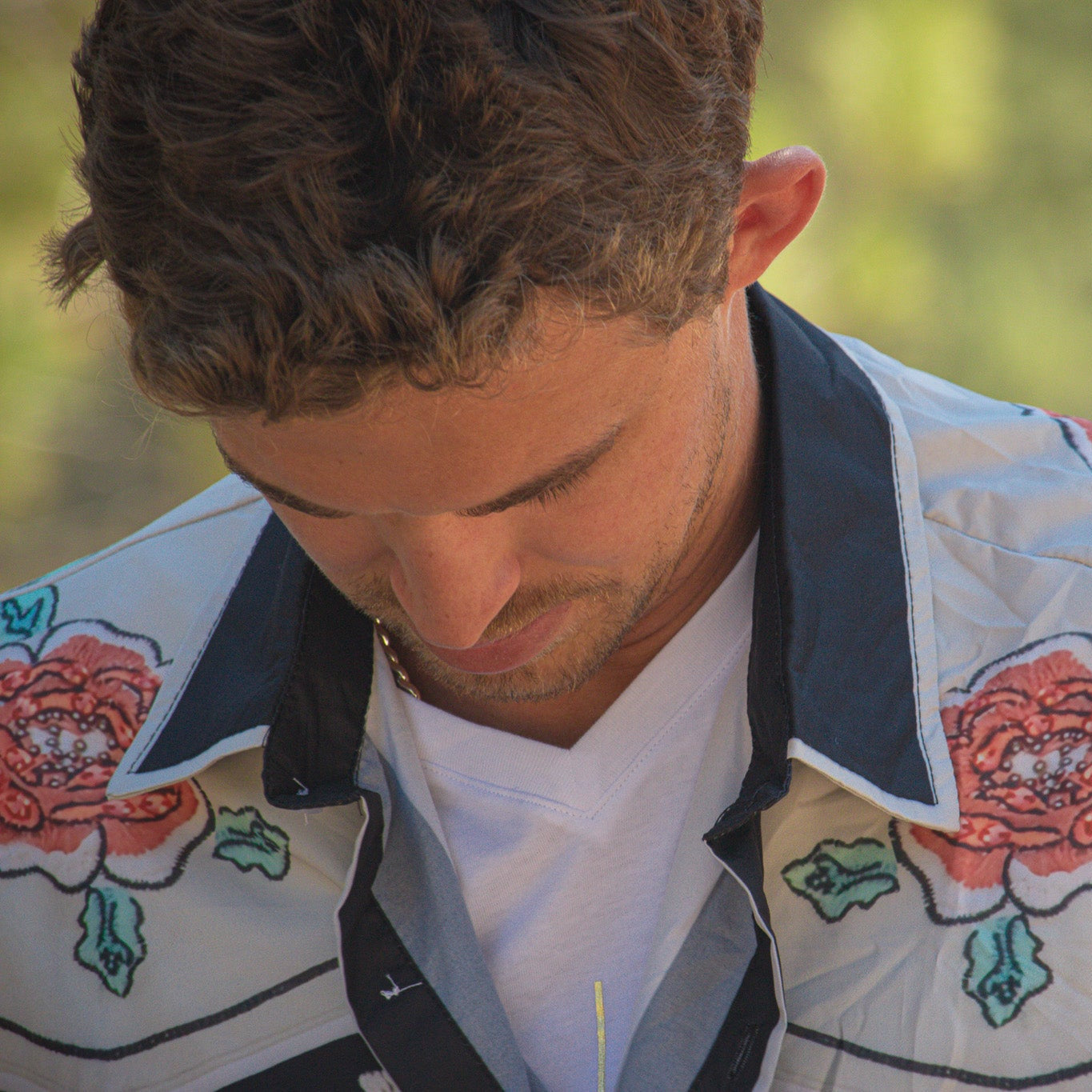 Western Cactus Themed Button Down