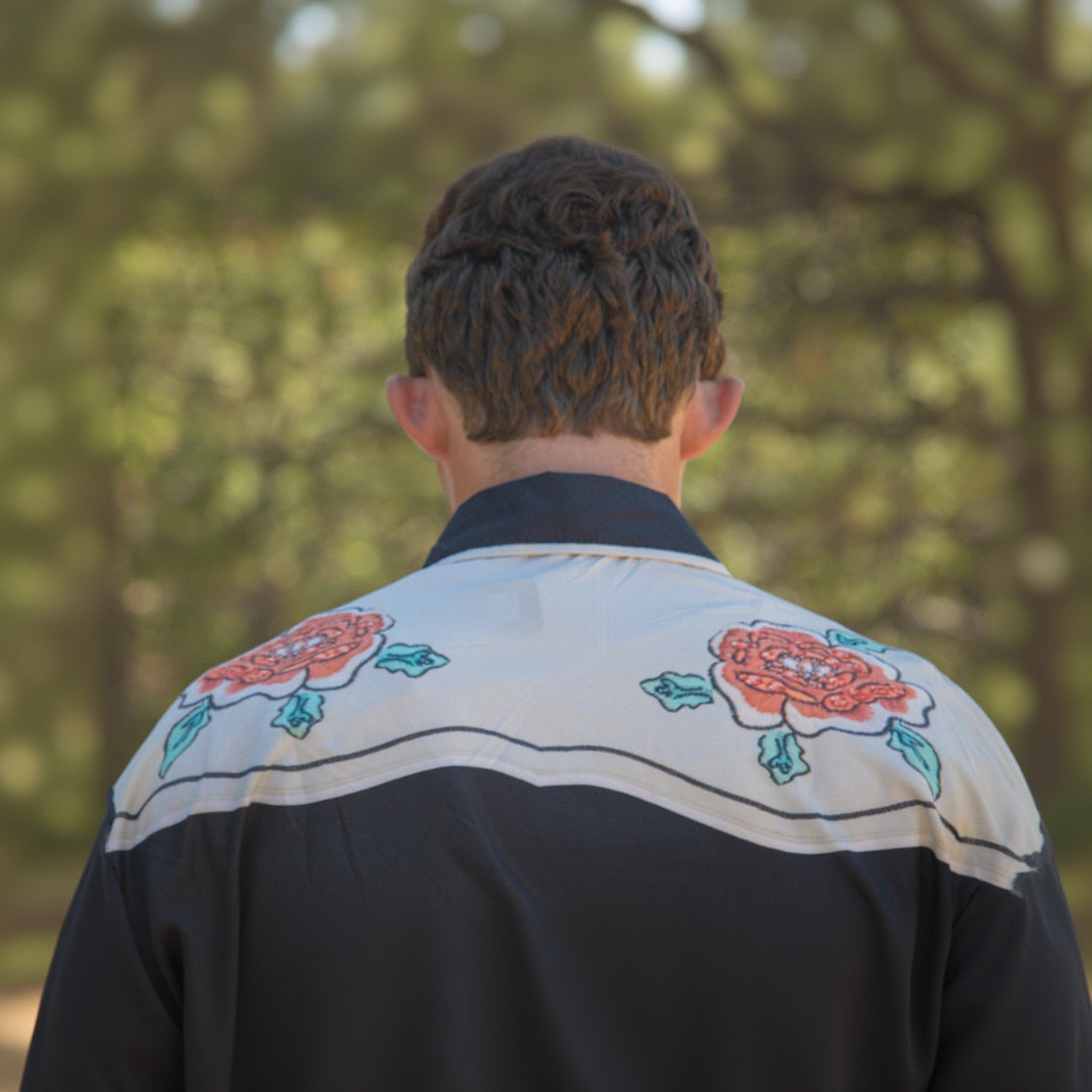 Western Cactus Themed Button Down