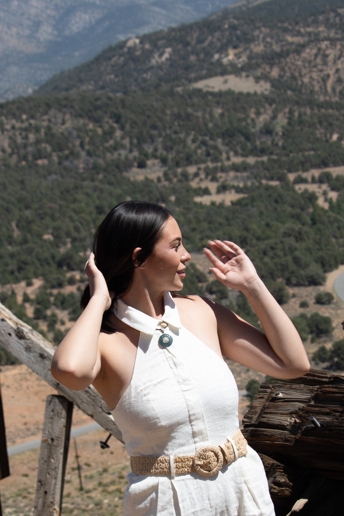 House Of Harlow White Romper