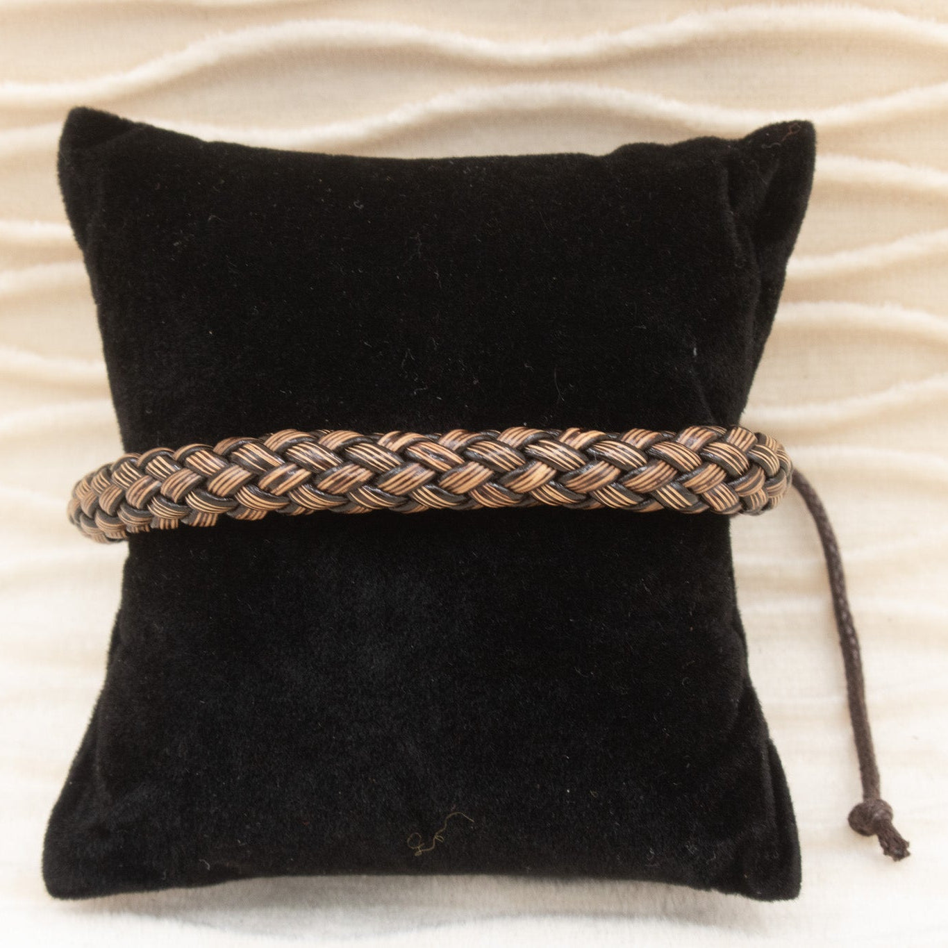 Macramé Style Jute Cord Braided Adjustable Bracelet
