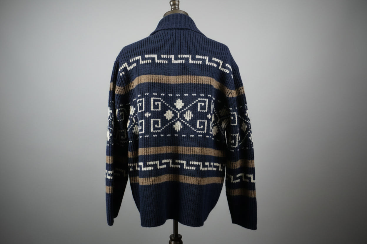 Pendelton Original Westerly Navy/ Brown Coat