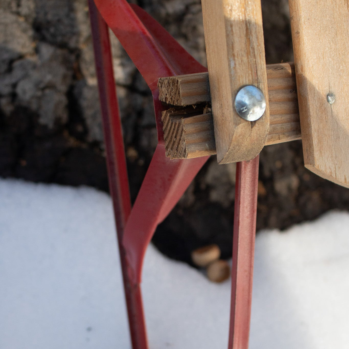 Flexible Flyer with Metal Runner Sled