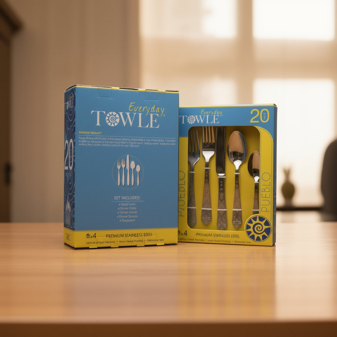 Everyday Towle Brand 20 Piece Silverware Service for 4