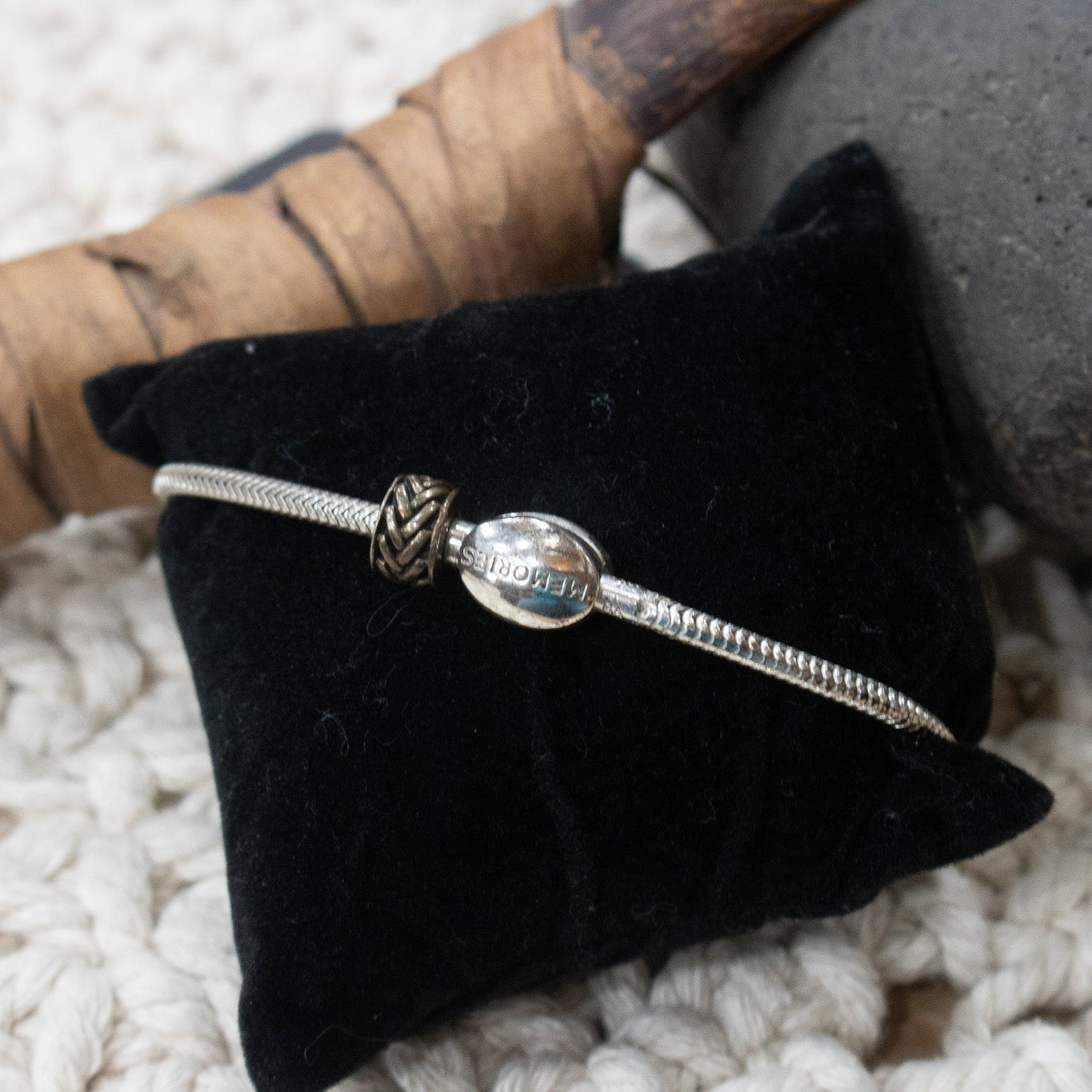 Danity Sterling Silver Chain Charm Bracelet
