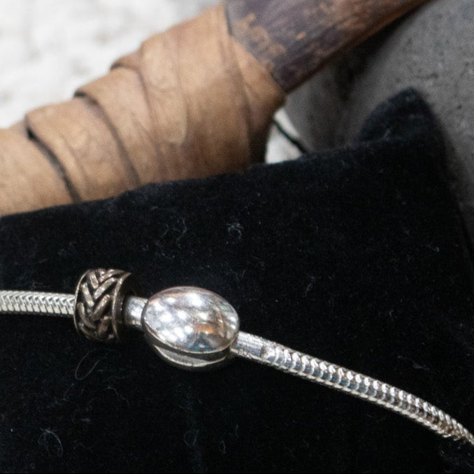 Danity Sterling Silver Chain Charm Bracelet