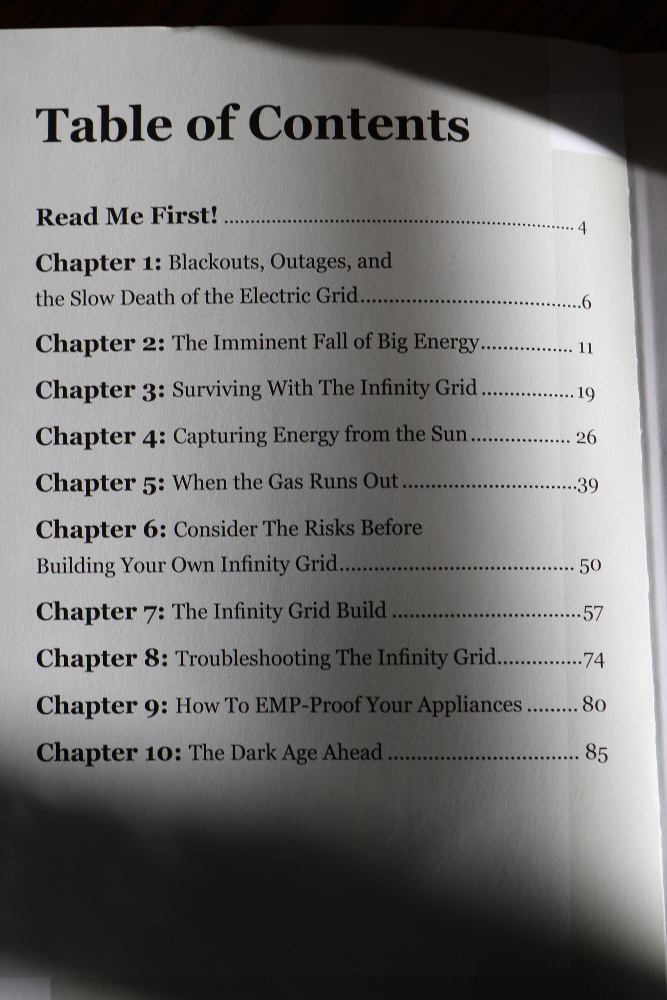 Soft Cover Edition Book "Dark Age Defense What Will You Do When The Lights Go Out?"