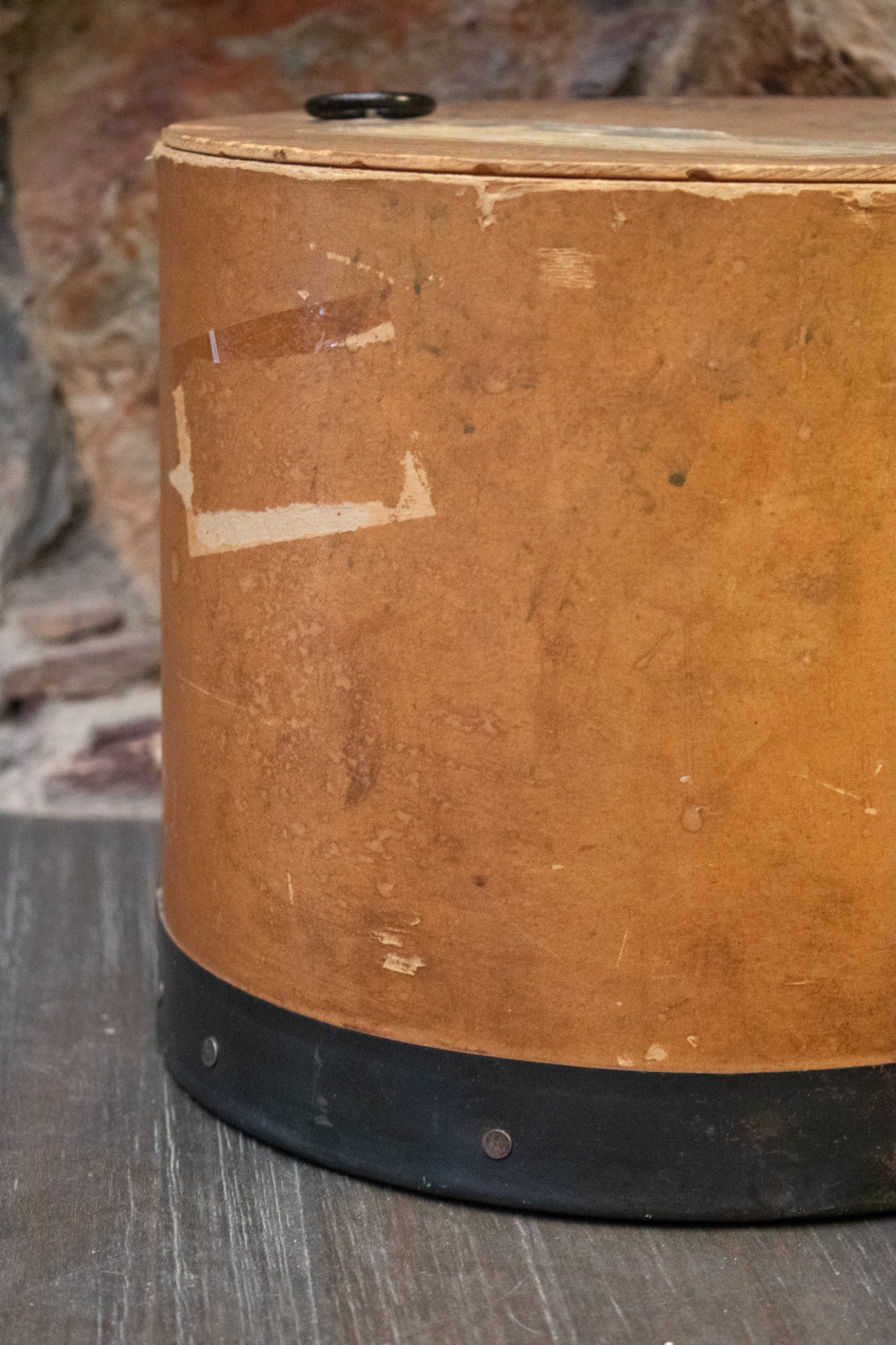 Vintage Sugar Box with Original Packing Label Stamp