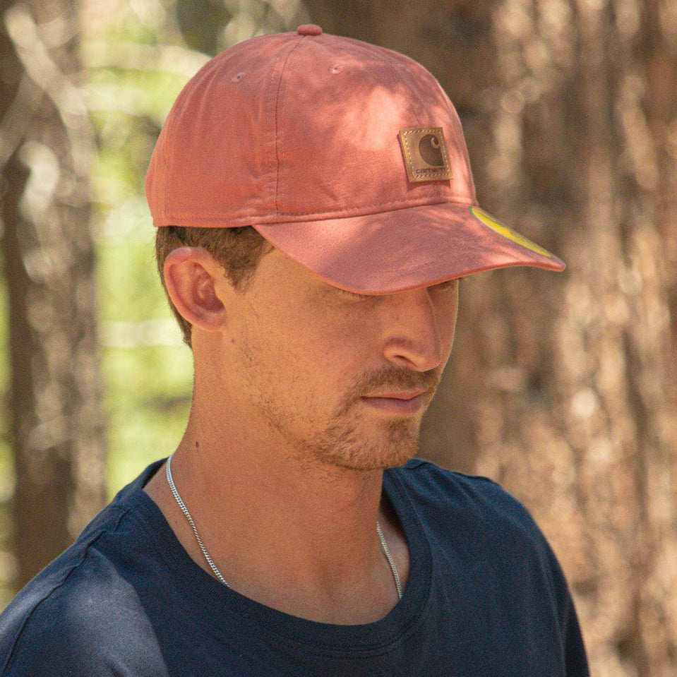 Terracotta Carhartt Adjustable Canvas Hat