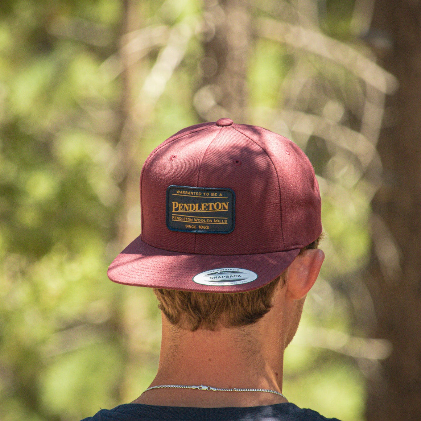 Pendleton Flat Brim Snapback Cap