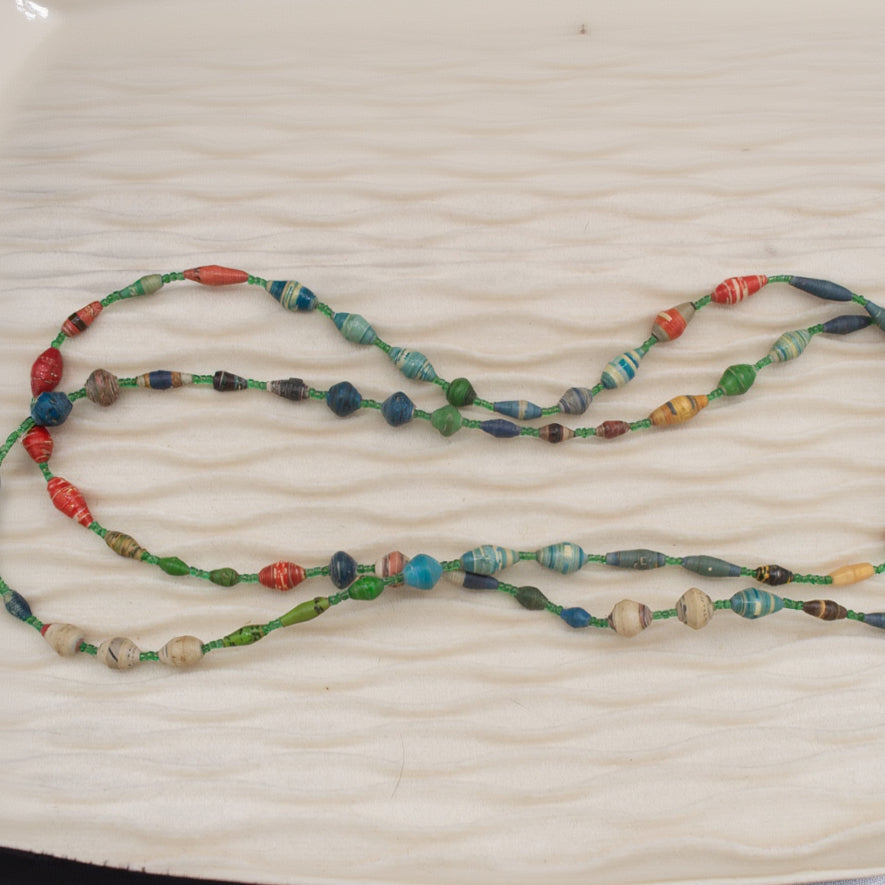 Multicolored Rainbow Beautifully Crafted Beaded Necklace