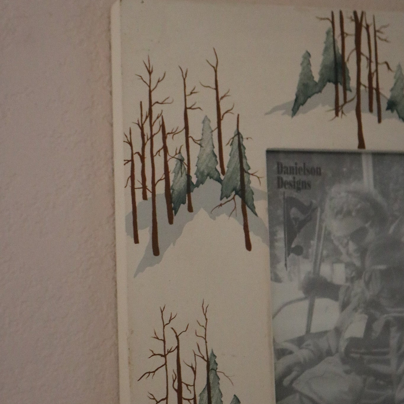 Wooden Rustic Danielson Designs Mammoth Lakes 5 1/2" x 3 1/2" Picture Frame