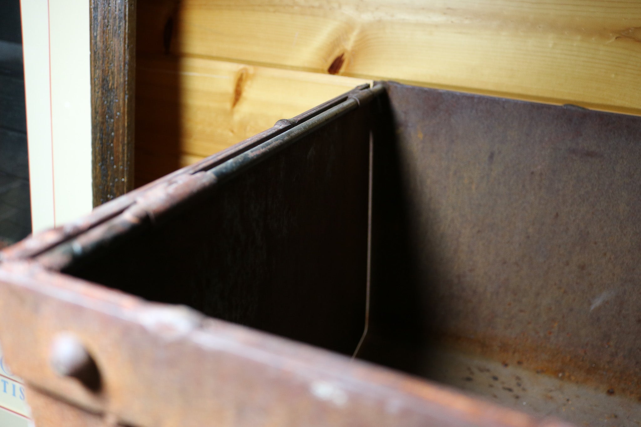 Steel Coal Cart Antique