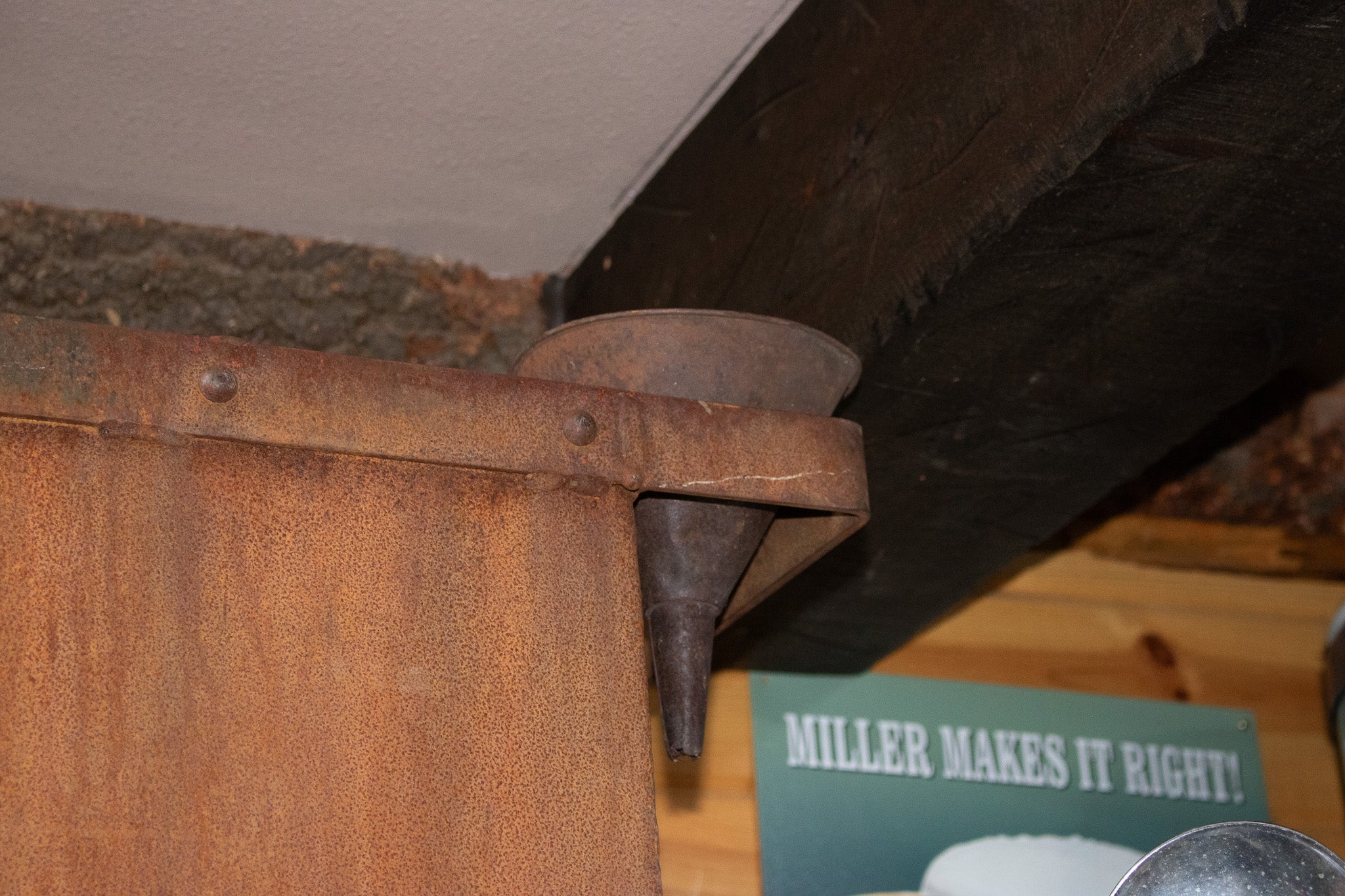 Steel Coal Cart Antique