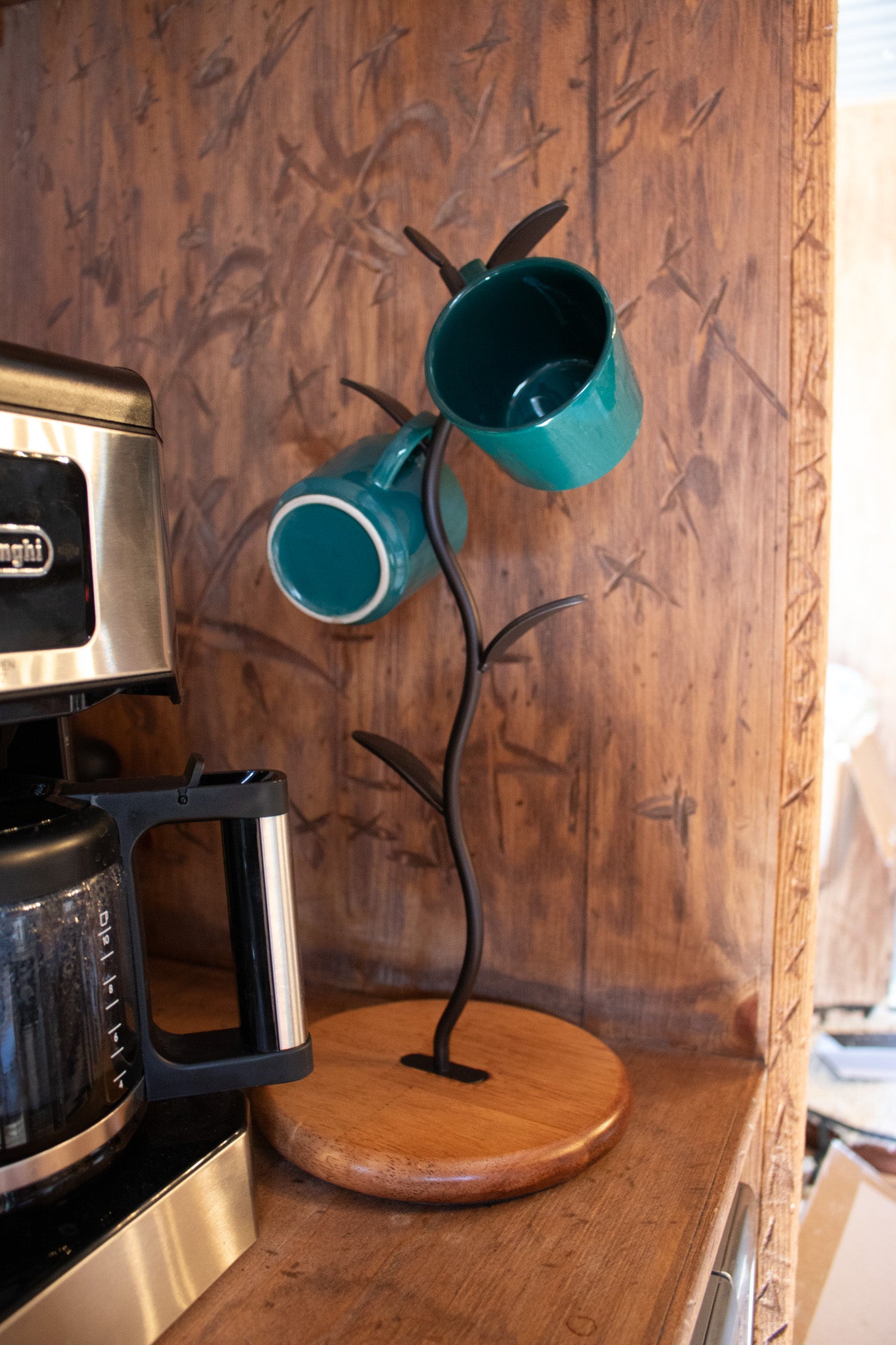 ALLCENER Mug Holder Stand – Stylish Coffee & Tea Cup Storage Rack for Countertop
