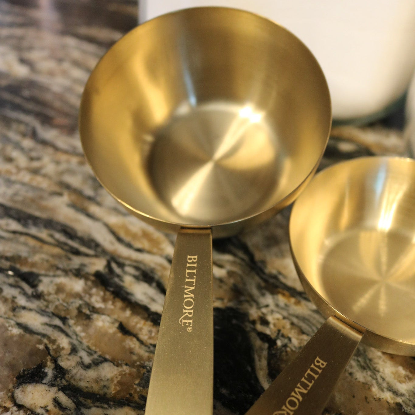 Biltmore 4 Piece Set Gold Plated Measuring Cup
