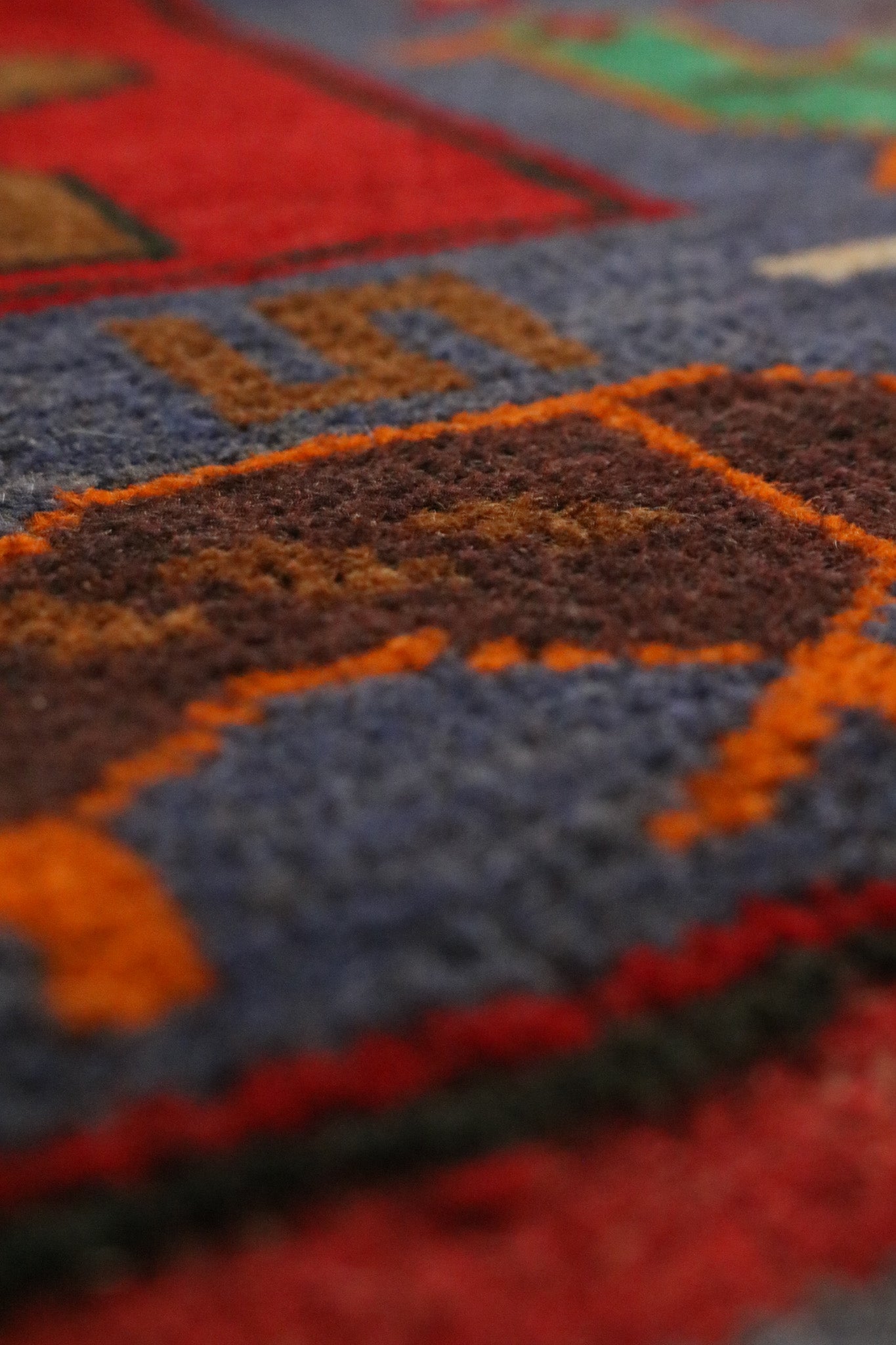 Afghanistan Handwoven Tribal Tableau Rug