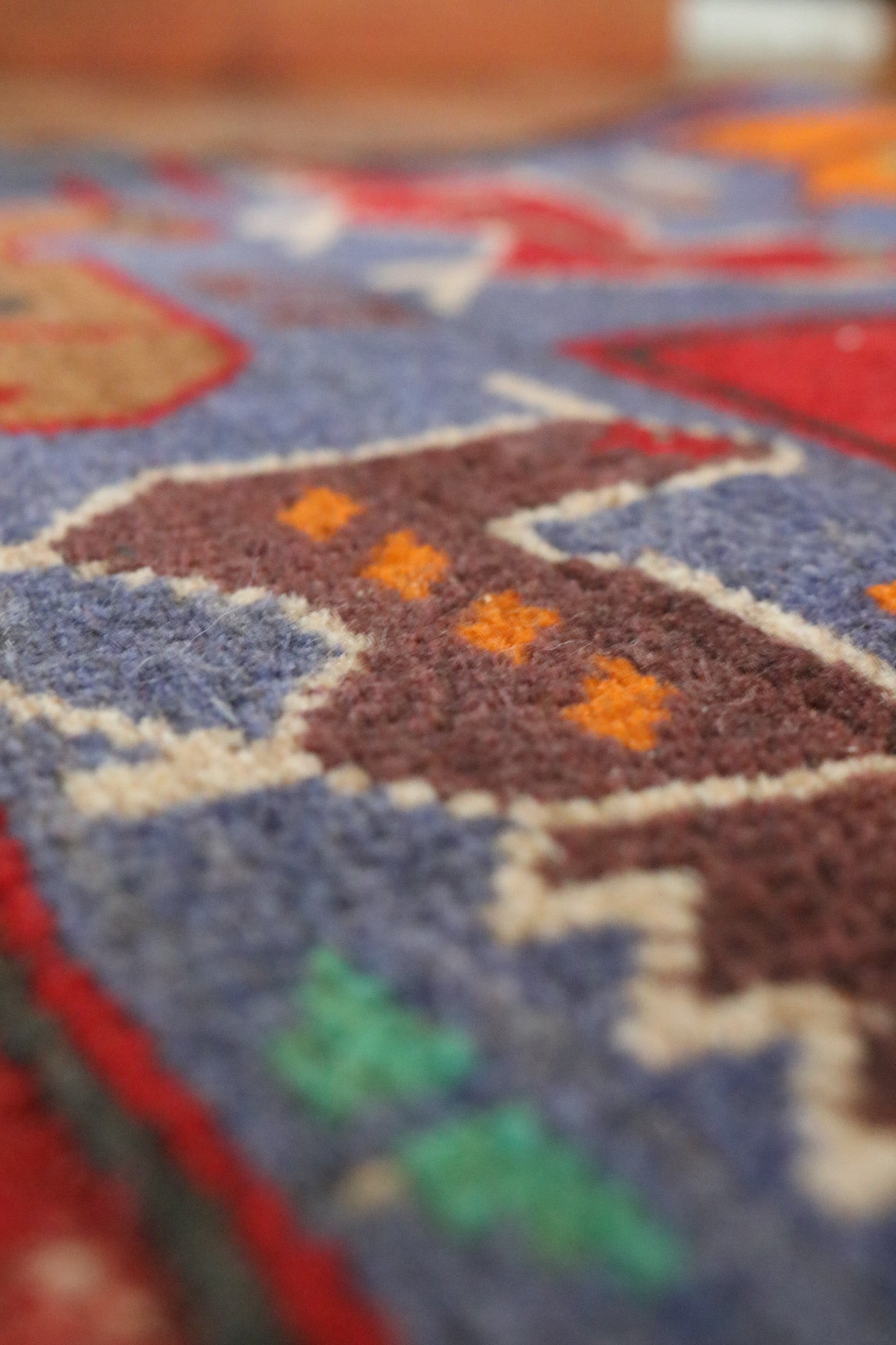 Afghanistan Handwoven Tribal Tableau Rug