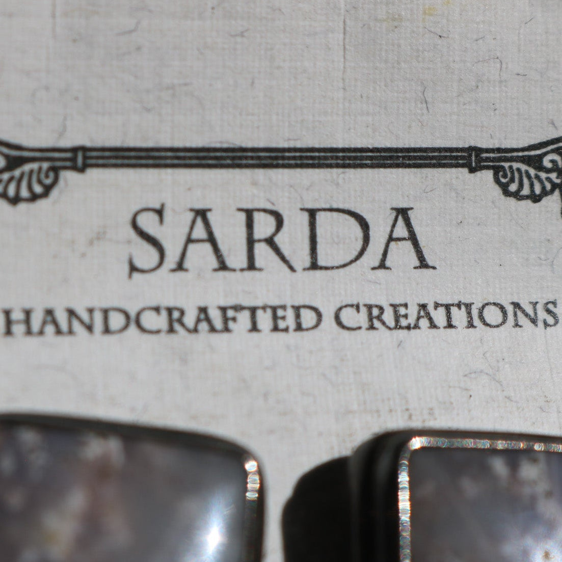 Sarda Flower Aaget Stud Earrings