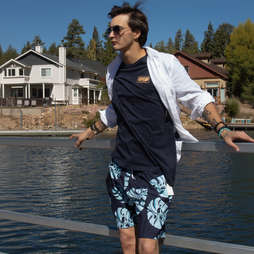 Surf & Swim Trunks Sano Shorts Color Marine