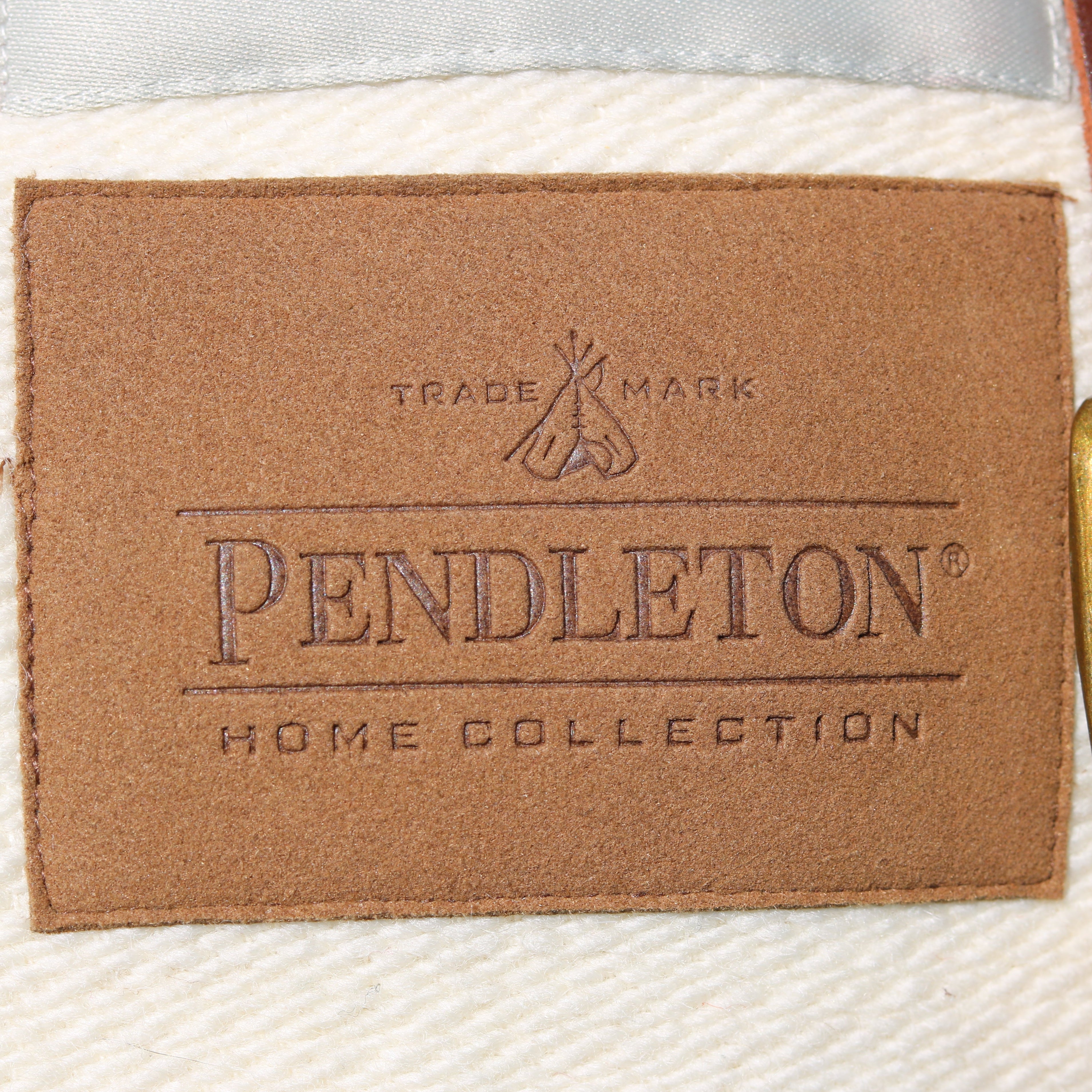 Pendleton National Park Throw Blanket with Leather Strap Acadia Classic Multi Color Stripes