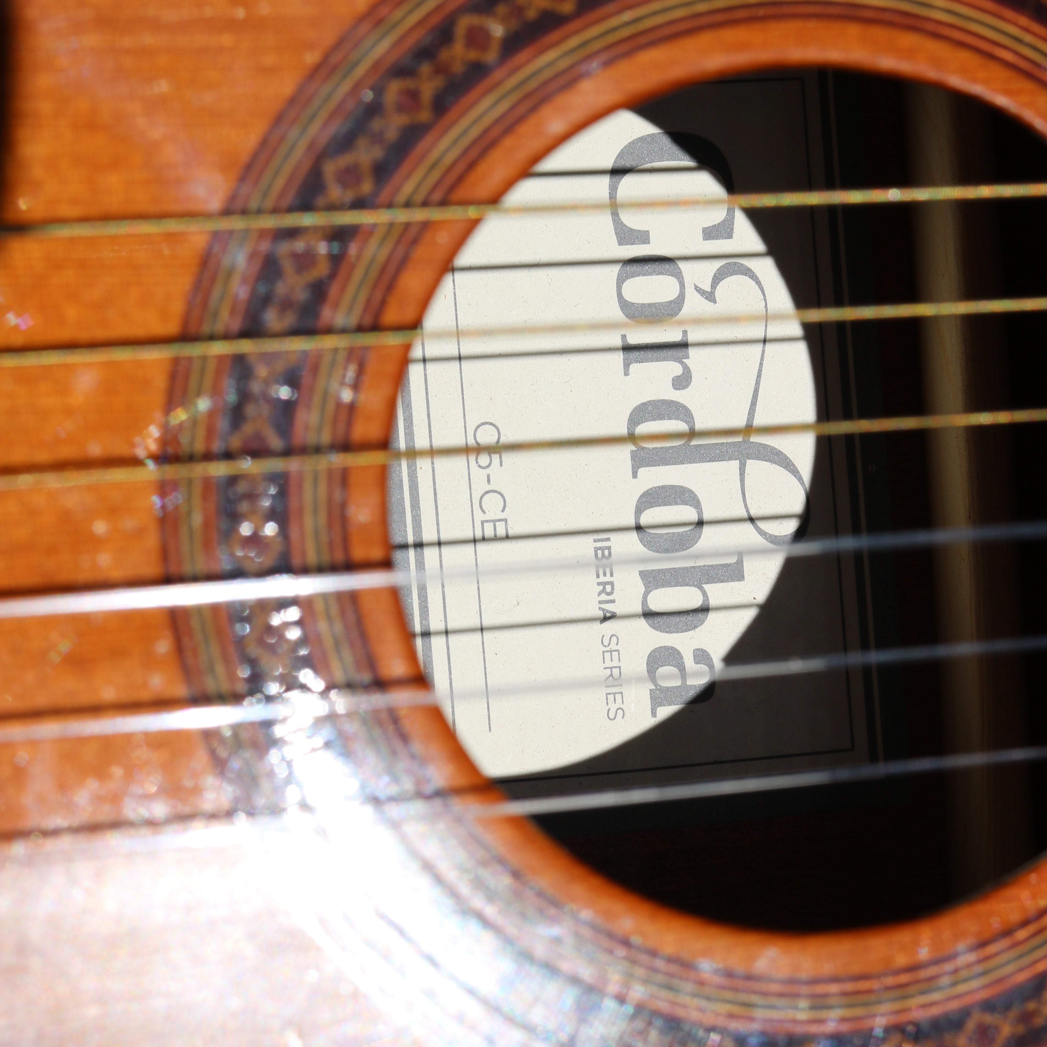 Cordoba C5-CE Classical Cutaway Acoustic-Electric Guitar Natural With Case