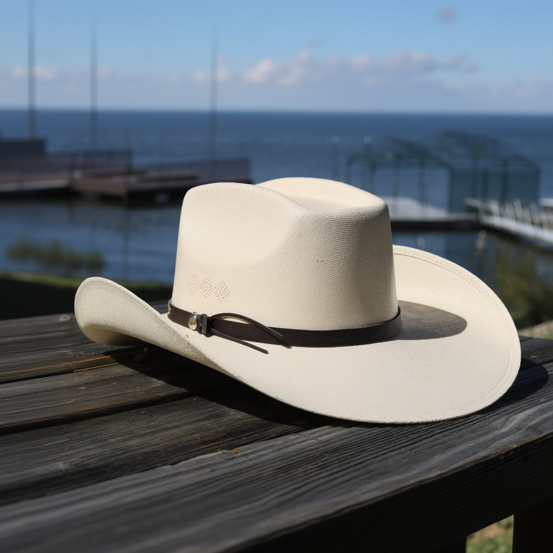 Off-White Cowboy Hat Made in Mexico